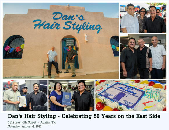 Dan's Hair Styling 50 Year Anniversary