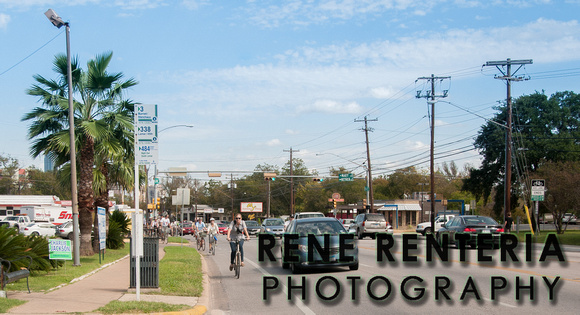 South Lamar Bike Ride - Austin Think Bike Workshop