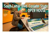 South Lamar Blvd. Corridor Study OPEN HOUSE @ Zilker Elem. School